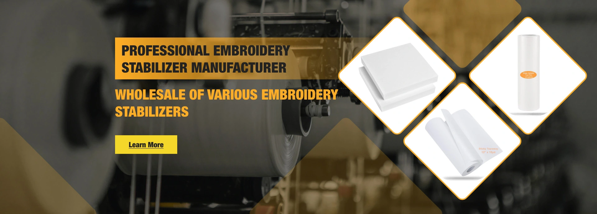 Embroidery Stabilizer Manufacturer